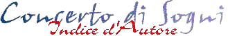 Le pagine D'Autore di Concertodisogni